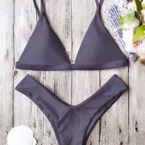 Purple Bikini Top/bottom Size Small